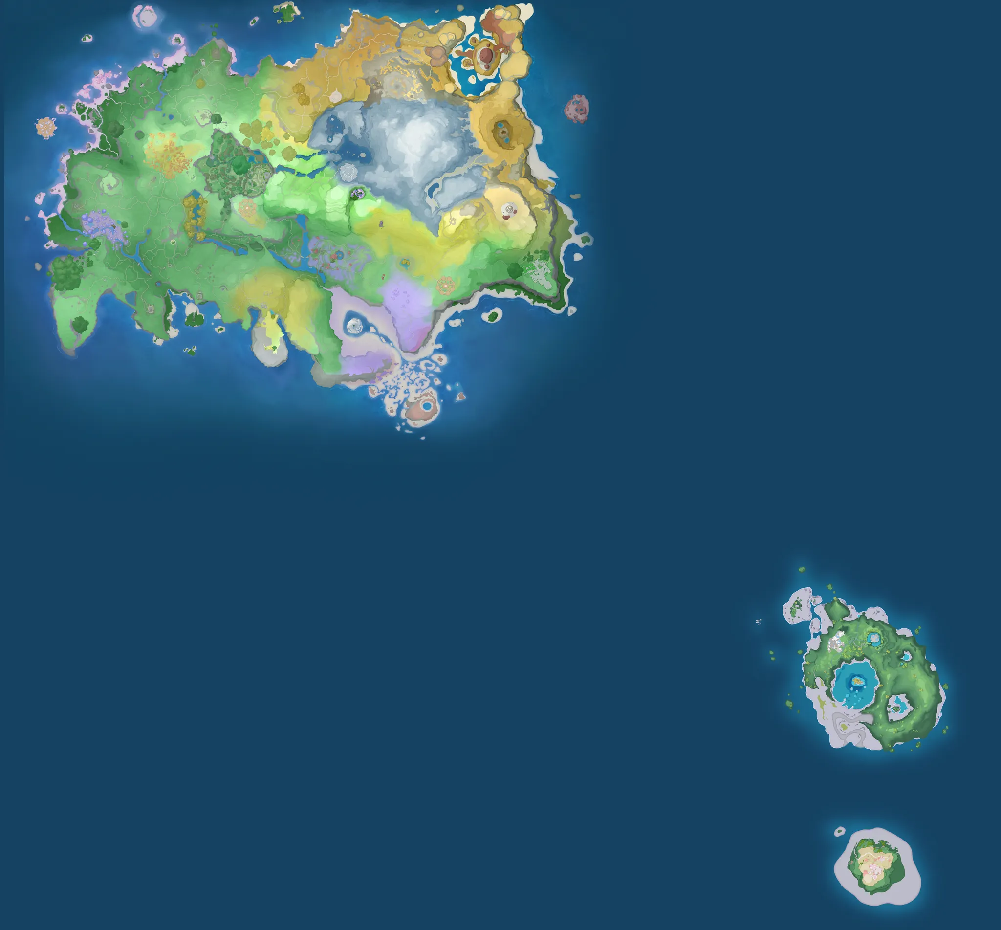 K Idyll Aniimo interactive map — every region and spawn · The Aniimo Book